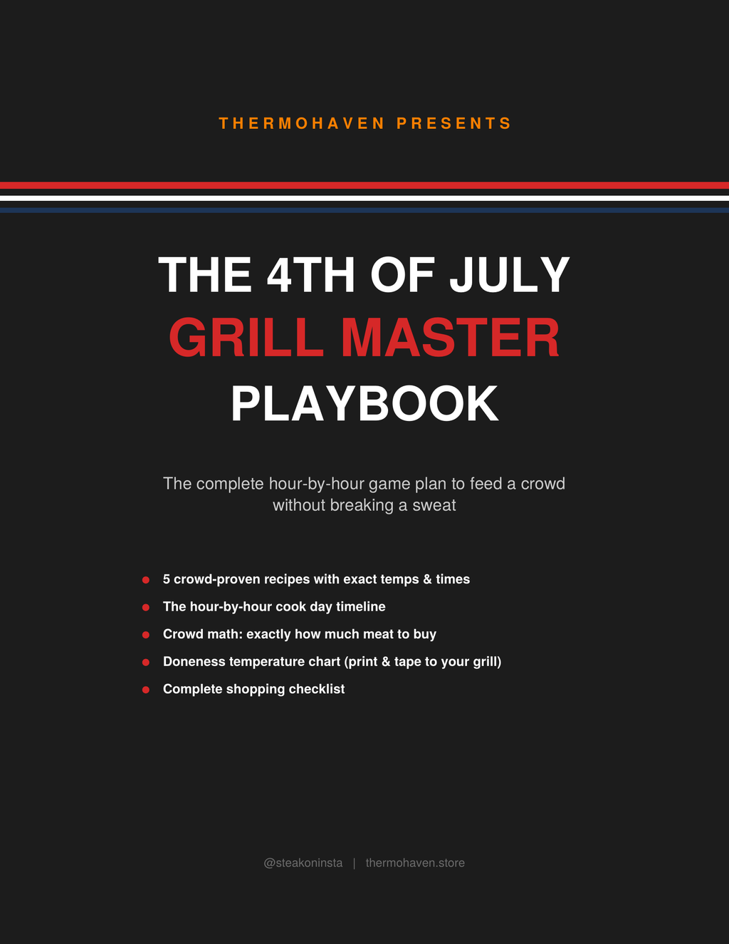 The 4th of July Grill Master Playbook