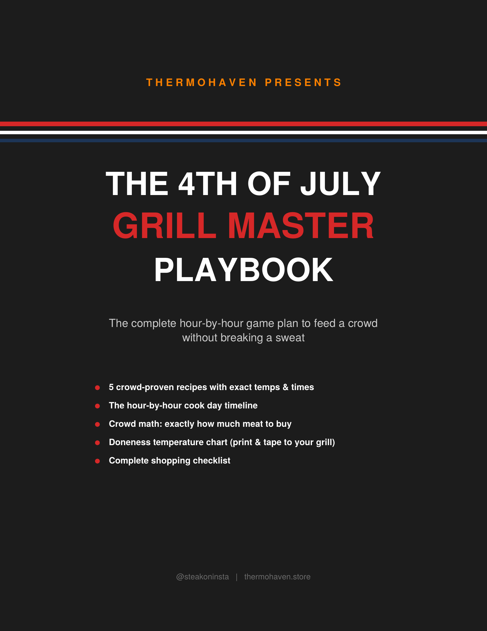 The 4th of July Grill Master Playbook